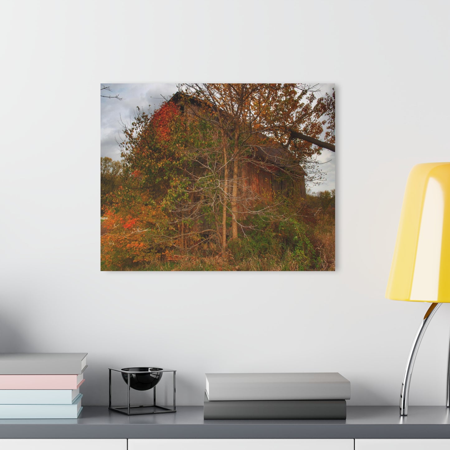 U R There Photography Annie's Barn III Rustic Farmhouse Acrylic Wall Print
