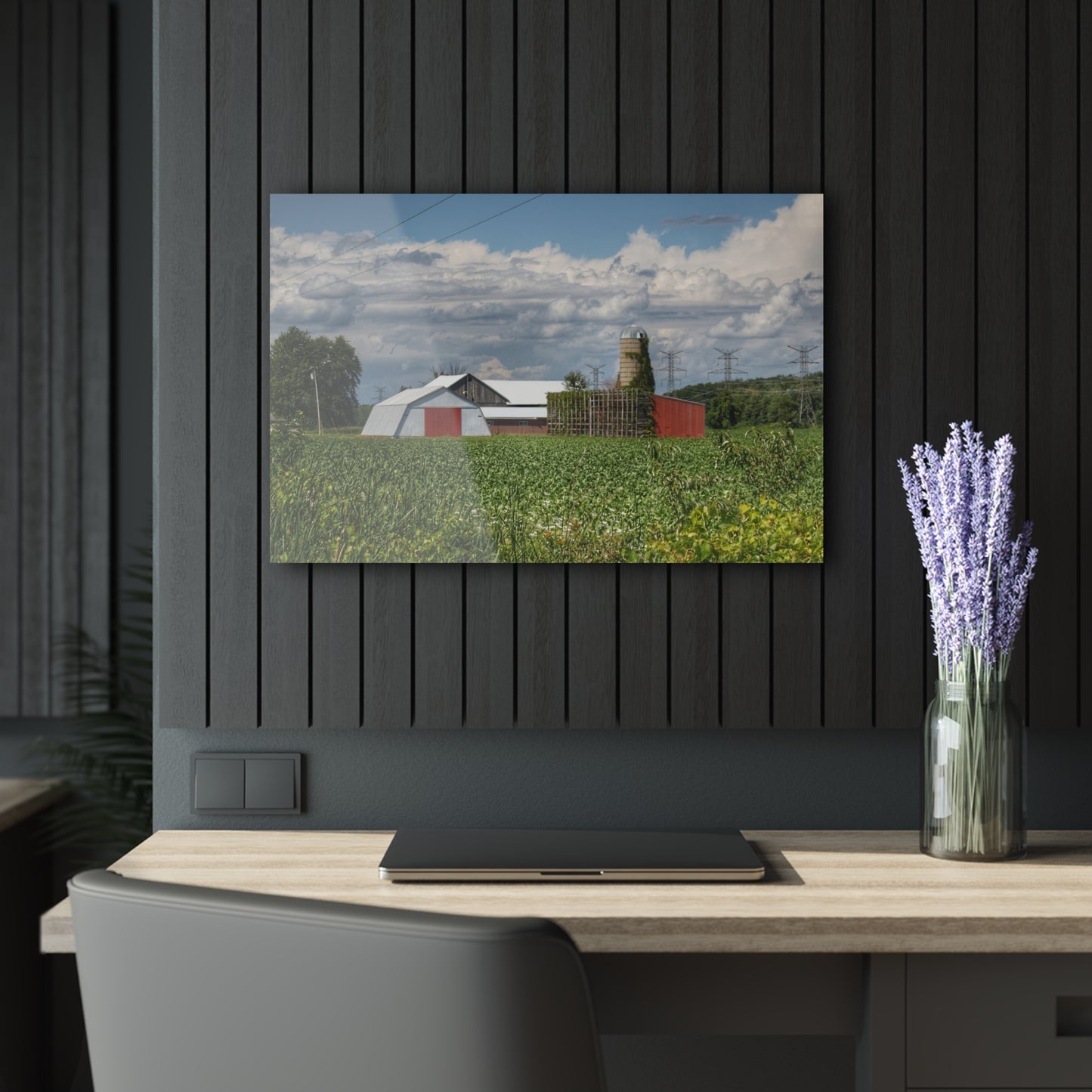 U R There Photography Montrose Farm I Rustic Farmhouse Acrylic Wall Print