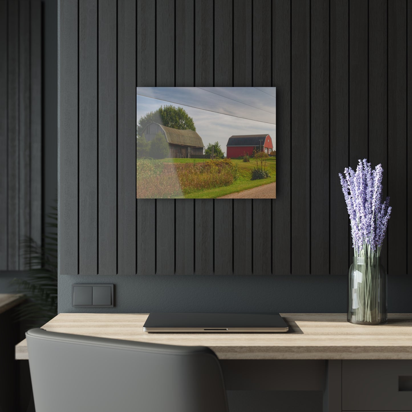 U R There Photography Schott Road Generations Rustic Farmhouse Acrylic Wall Print