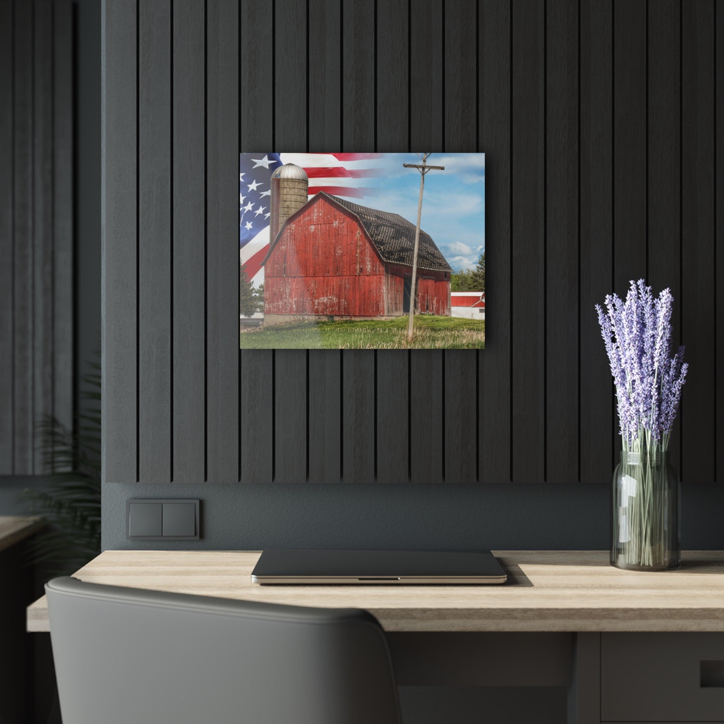 U R There Photography An American Farm I Rustic Farmhouse Acrylic Wall Print