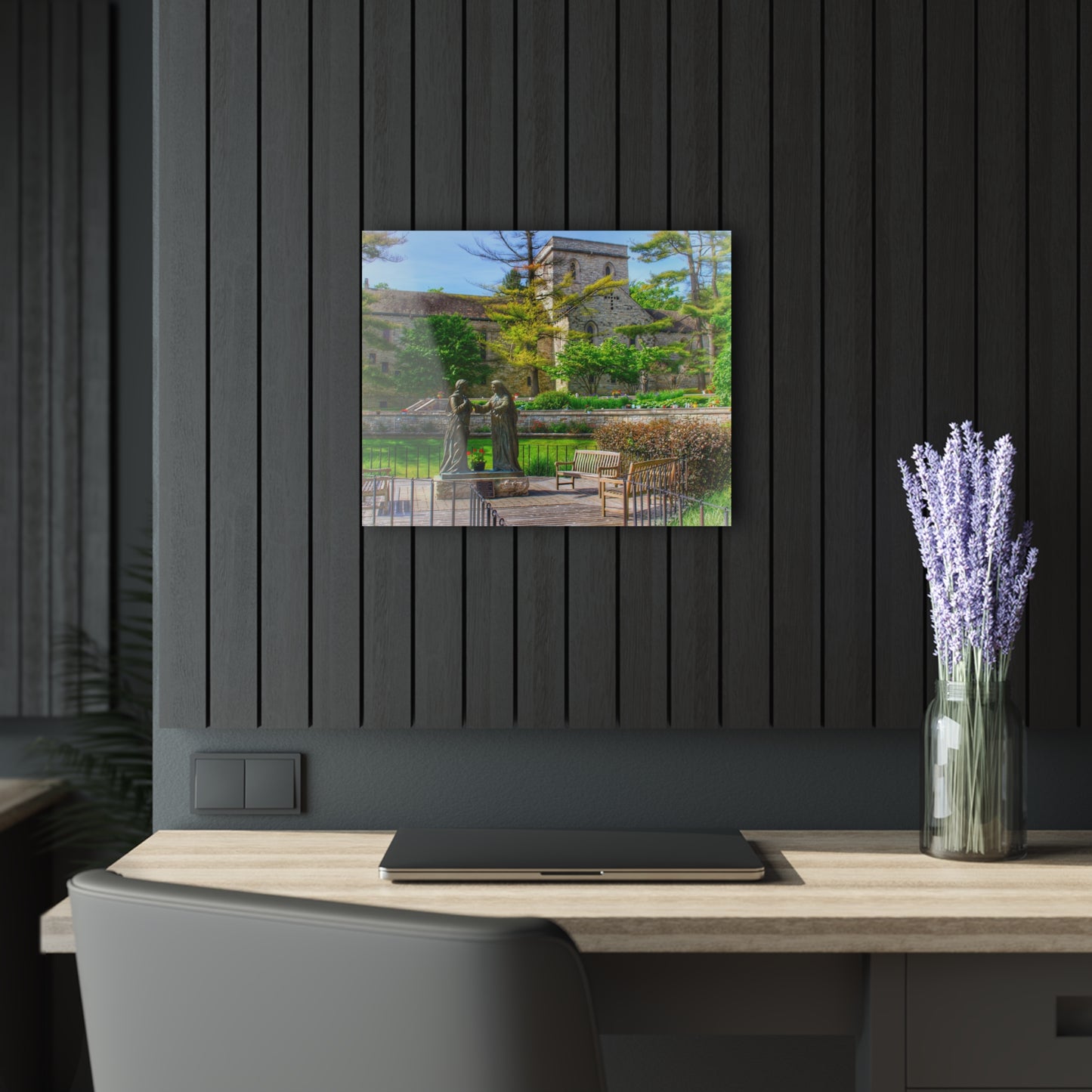 U R There Photography Saint Hugos of the Hills I Rustic Farmhouse Acrylic Wall Print