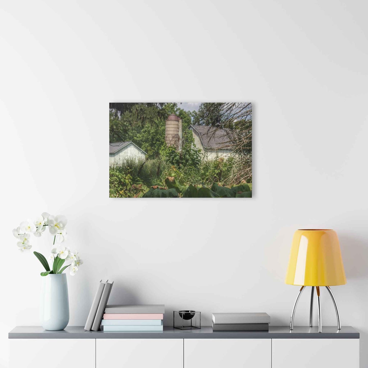 U R There Photography Clark Road Hidden Rustic Farmhouse Acrylic Wall Print