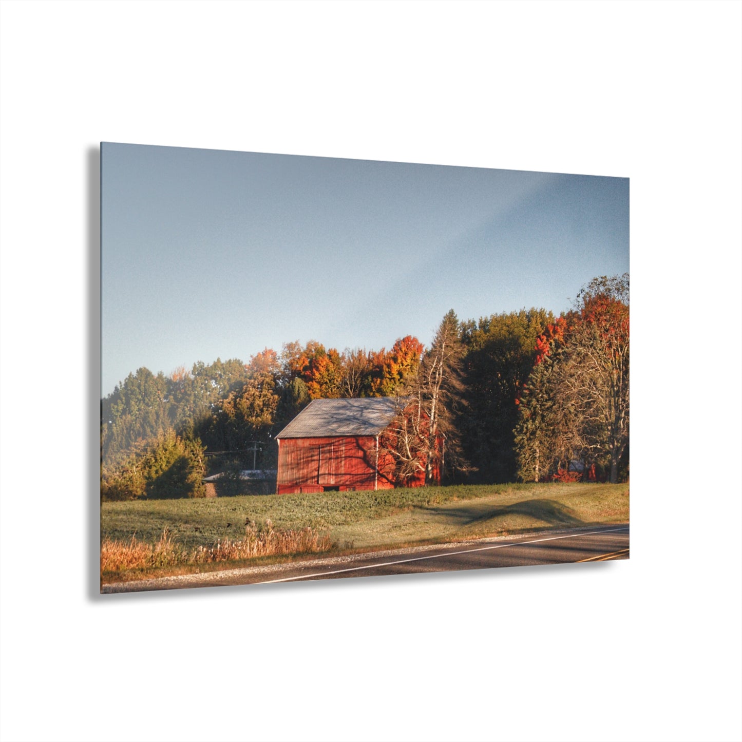 U R There Photography Tucked on Treasurer Road Rustic Farmhouse Acrylic Wall Print
