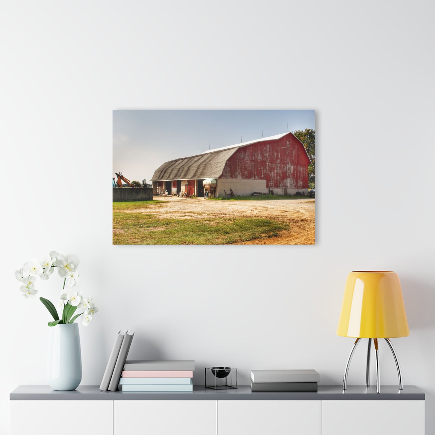 U R There Photography Quonset Barn Rustic Farmhouse Acrylic Wall Print