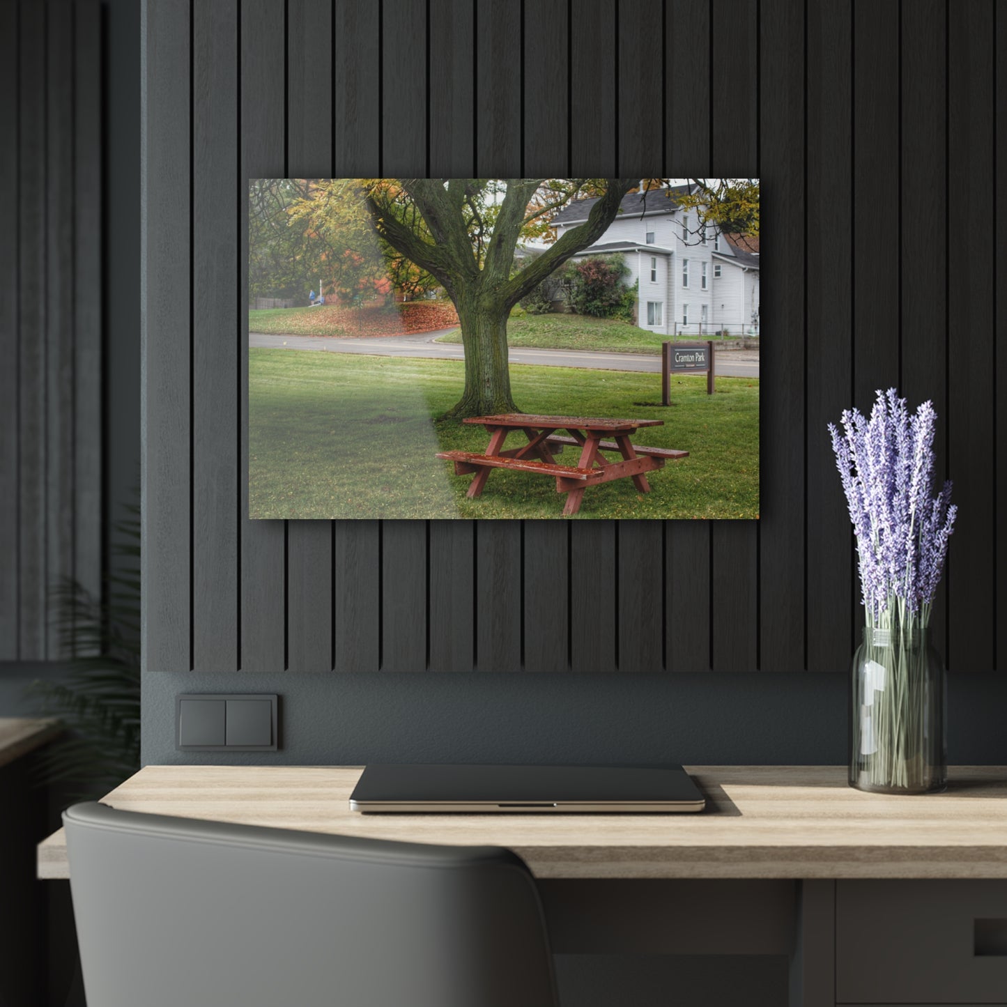 U R There Photography Picnic in the Park Rustic Farmhouse Acrylic Wall Print