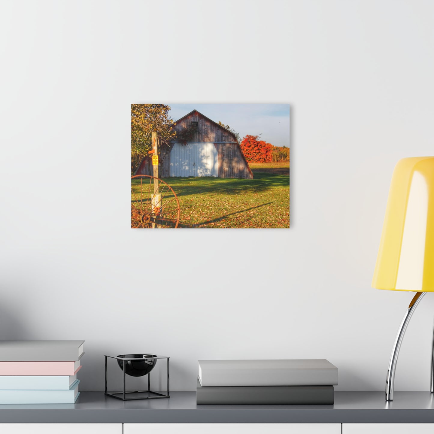 U R There Photography Cade Road Quonset Rustic Farmhouse Acrylic Wall Print