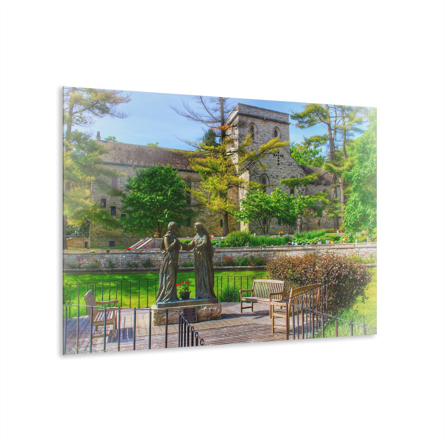 U R There Photography Saint Hugos of the Hills I Rustic Farmhouse Acrylic Wall Print