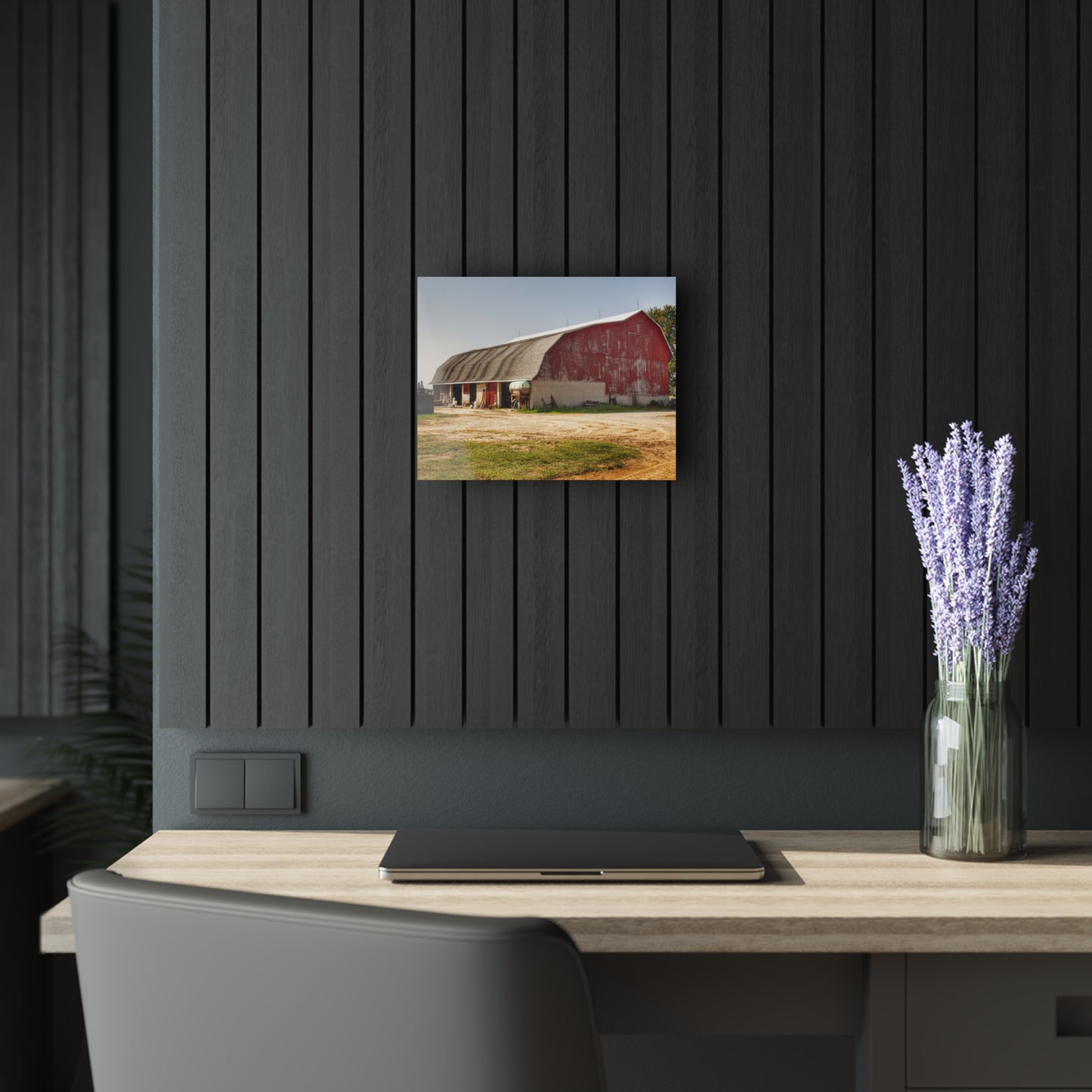 U R There Photography Quonset Barn Rustic Farmhouse Acrylic Wall Print
