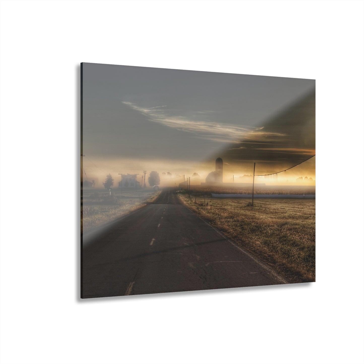 U R There Photography By Dawns Early Light Rustic Farmhouse Acrylic Wall Print