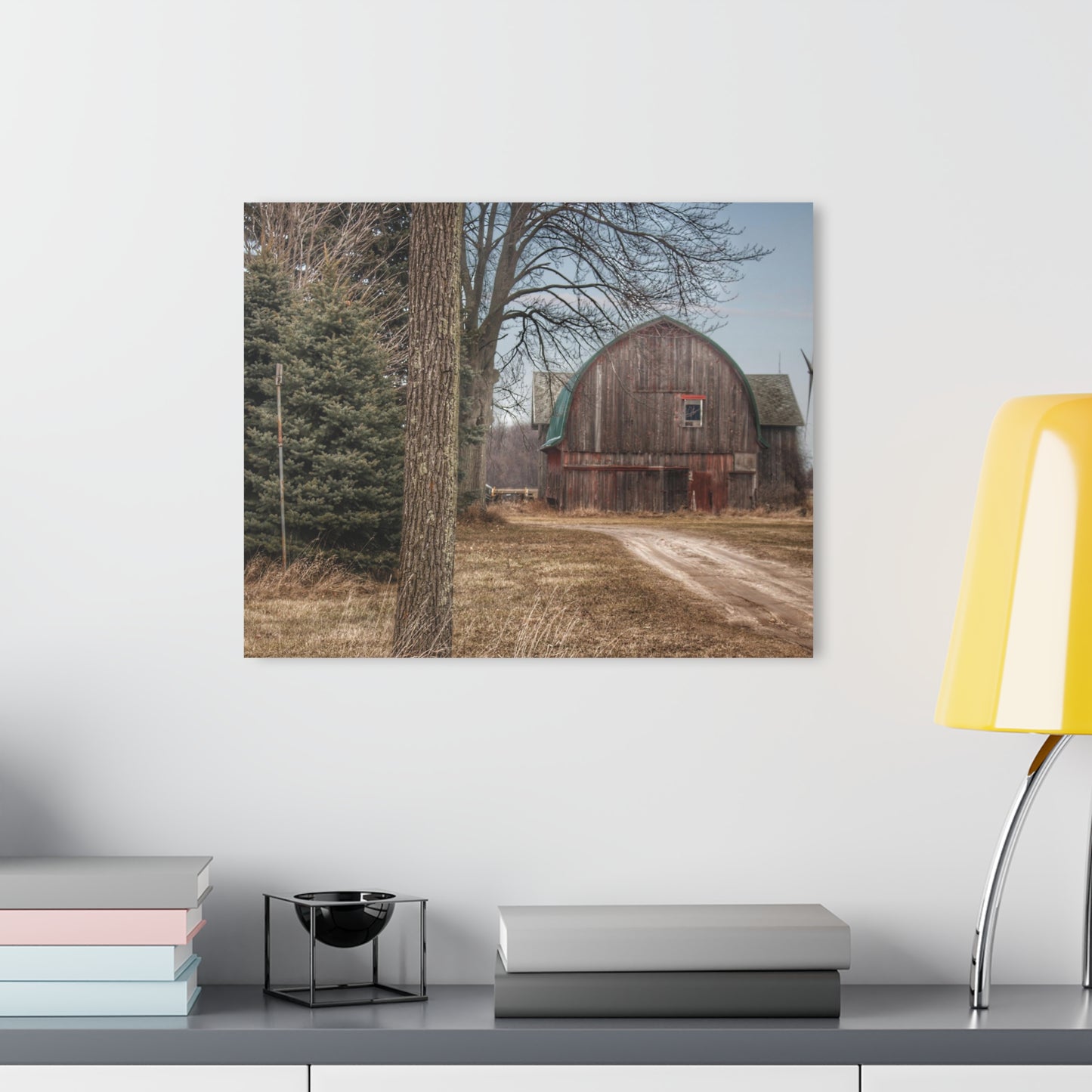 U R There Photography Barn of Deckerville Road Rustic Farmhouse Acrylic Wall Print