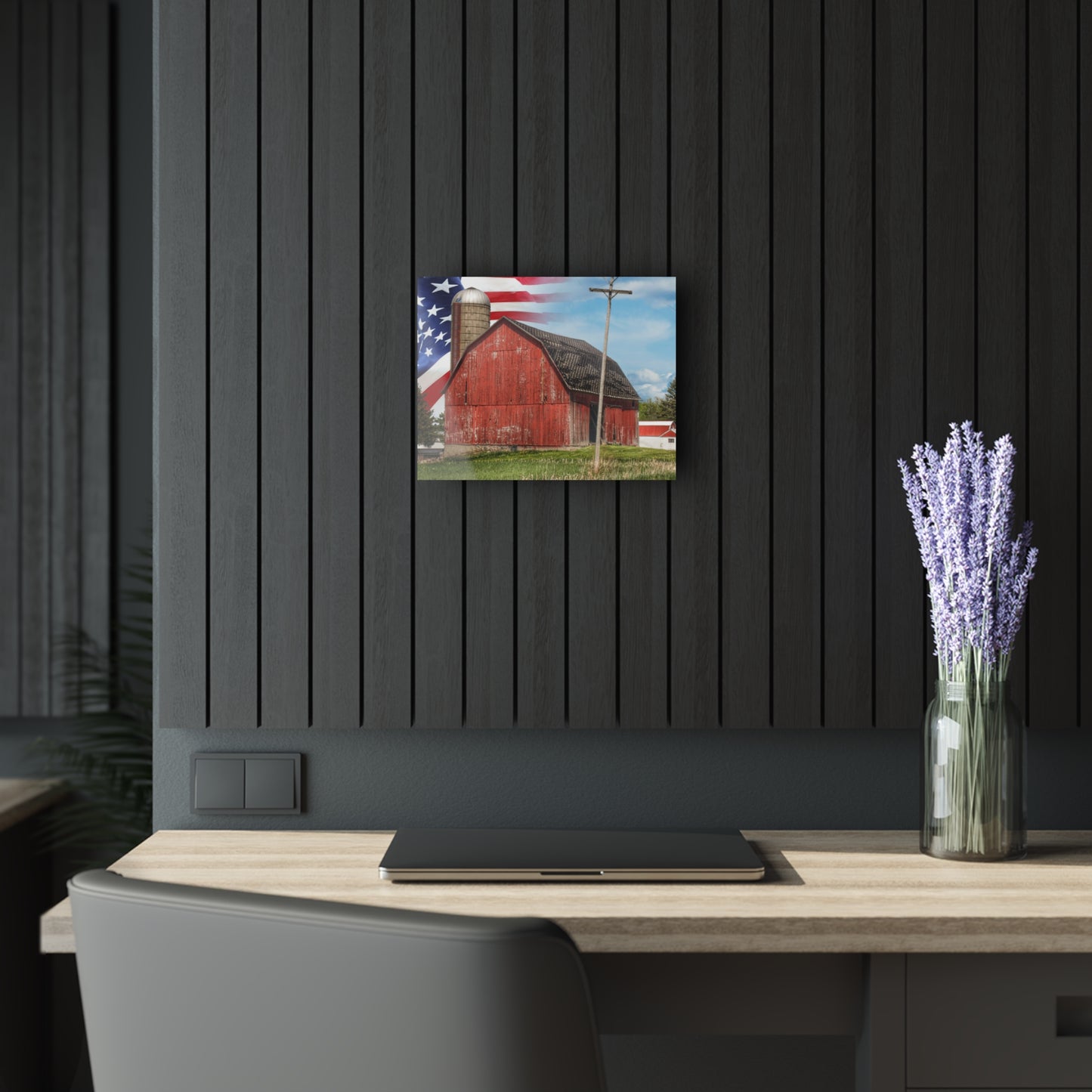 U R There Photography An American Farm I Rustic Farmhouse Acrylic Wall Print