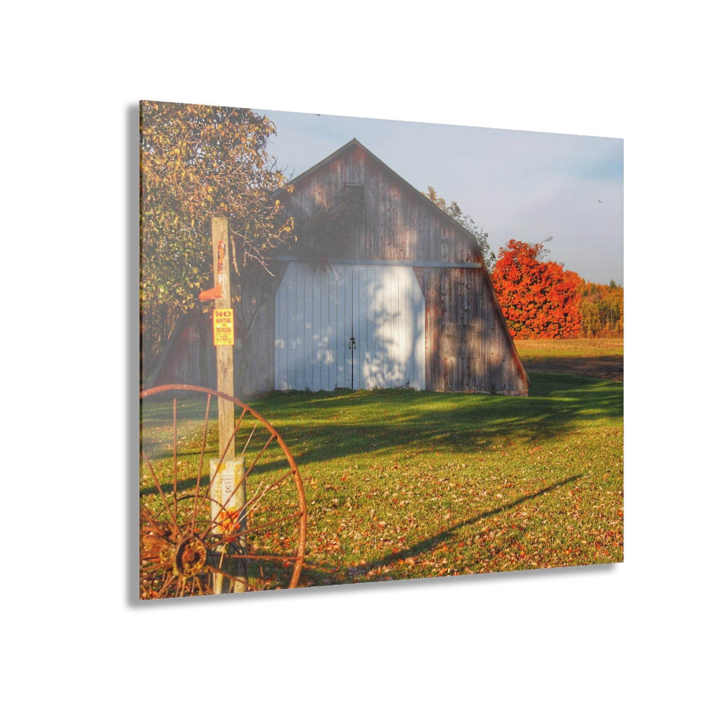 U R There Photography Cade Road Quonset Rustic Farmhouse Acrylic Wall Print