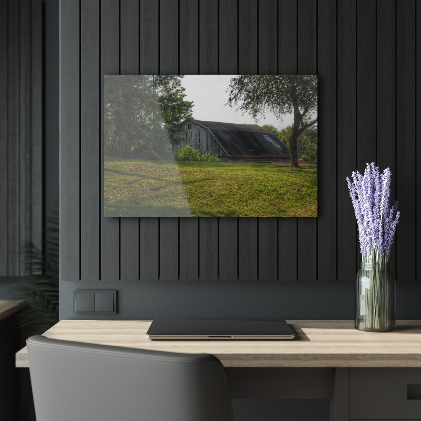 U R There Photography Hidden on Schott Road Rustic Farmhouse Acrylic Wall Print