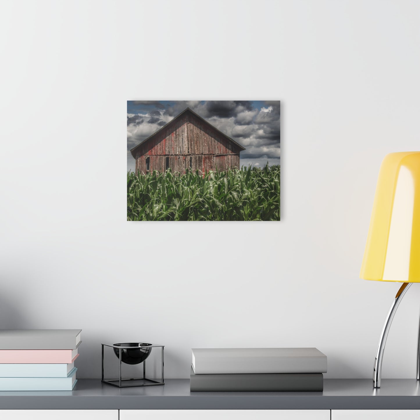 U R There Photography Above the July Corn Rustic Farmhouse Acrylic Wall Print