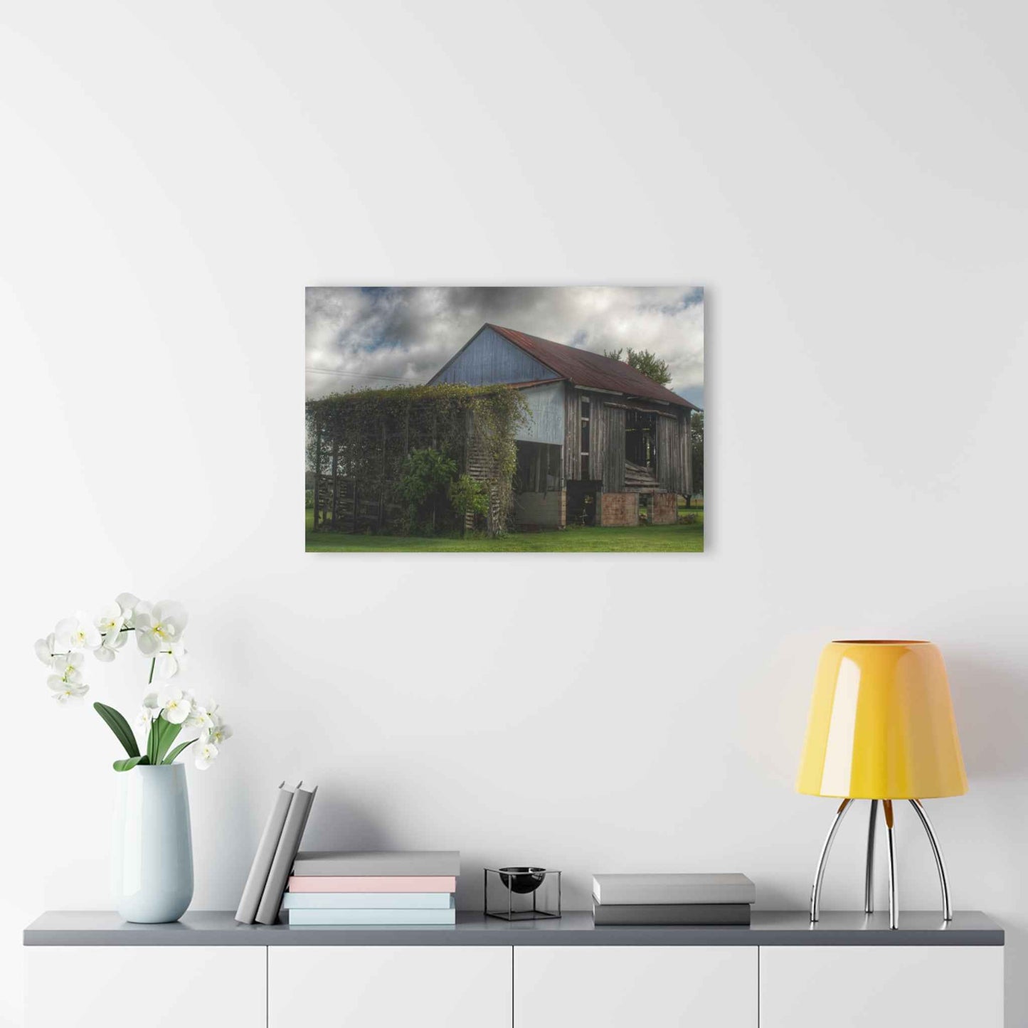 U R There Photography Pergola Barn Rustic Farmhouse Acrylic Wall Print