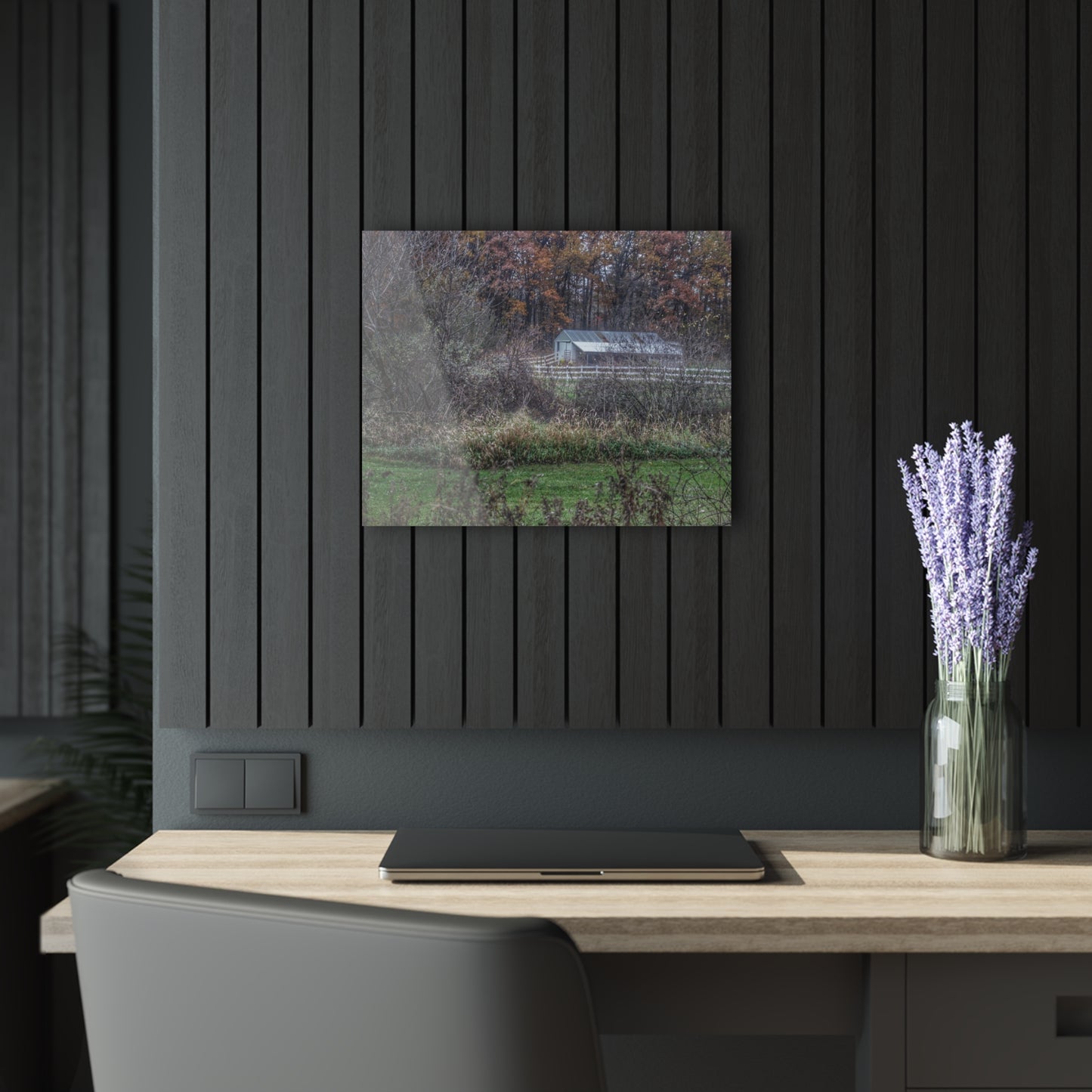 U R There Photography Shifman Road Stable Rustic Farmhouse Acrylic Wall Print