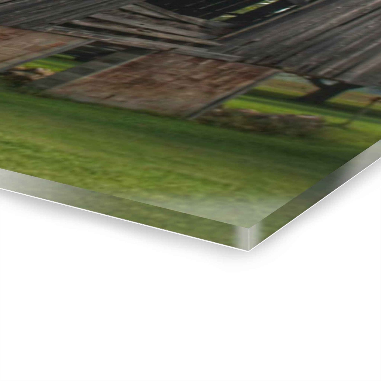 U R There Photography Pergola Barn Rustic Farmhouse Acrylic Wall Print
