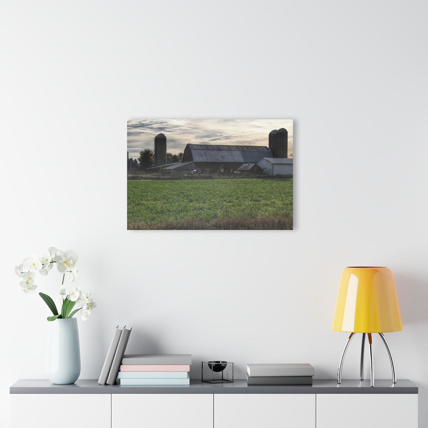 U R There Photography Shepard Road Farm II Rustic Farmhouse Acrylic Wall Print