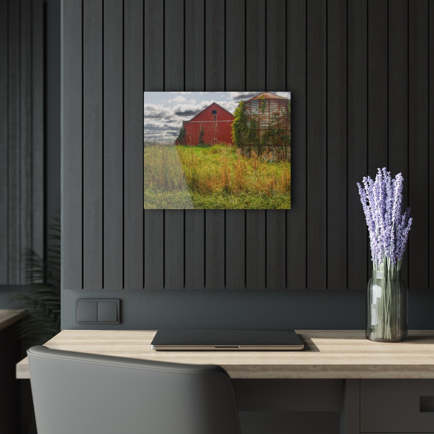U R There Photography Roadside Relics Rustic Farmhouse Acrylic Wall Print