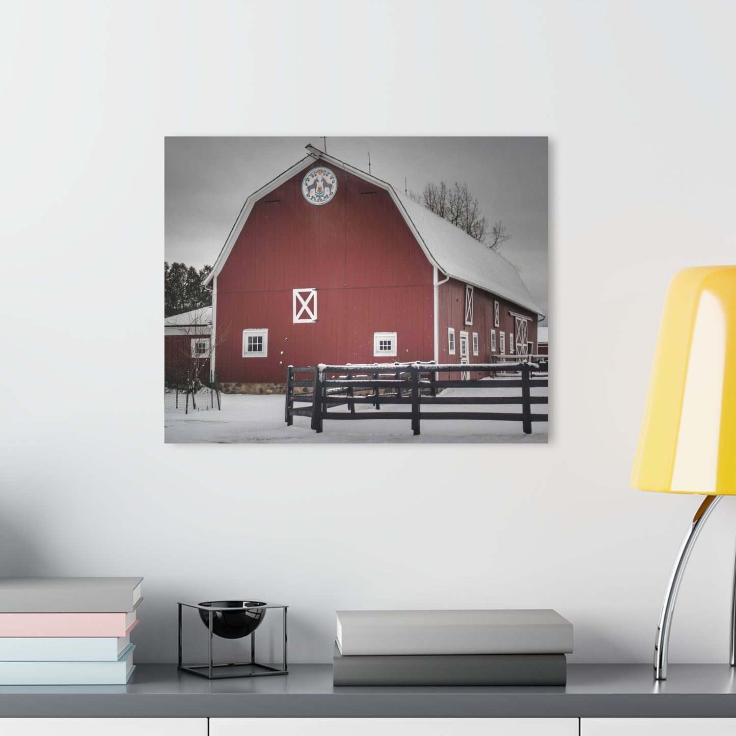 U R There Photography Barns of Barber Road III Rustic Farmhouse Acrylic Wall Print