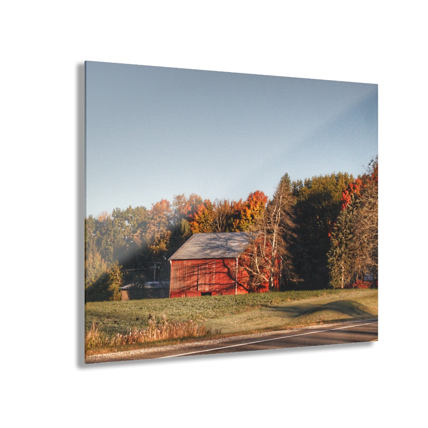 U R There Photography Tucked on Treasurer Road Rustic Farmhouse Acrylic Wall Print