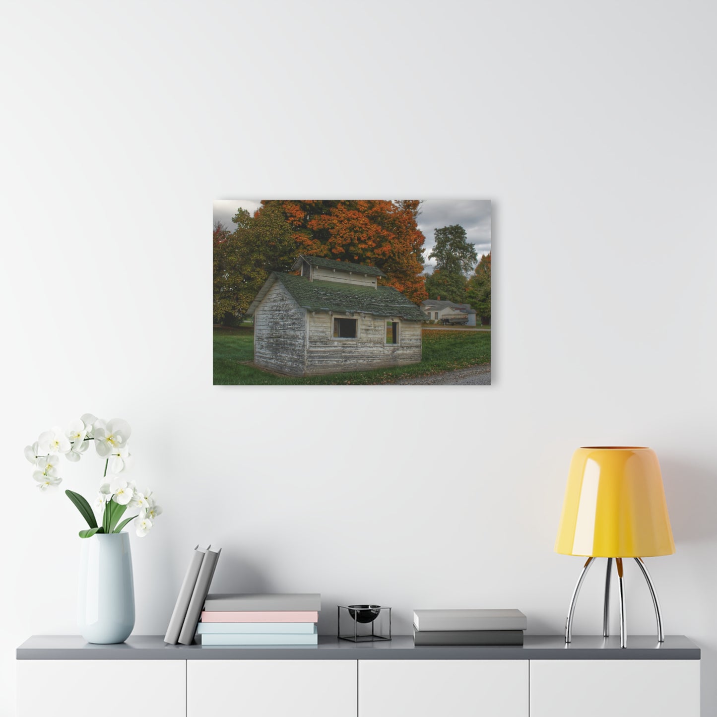 U R There Photography Rural Shack of Metamora Rustic Farmhouse Acrylic Wall Print