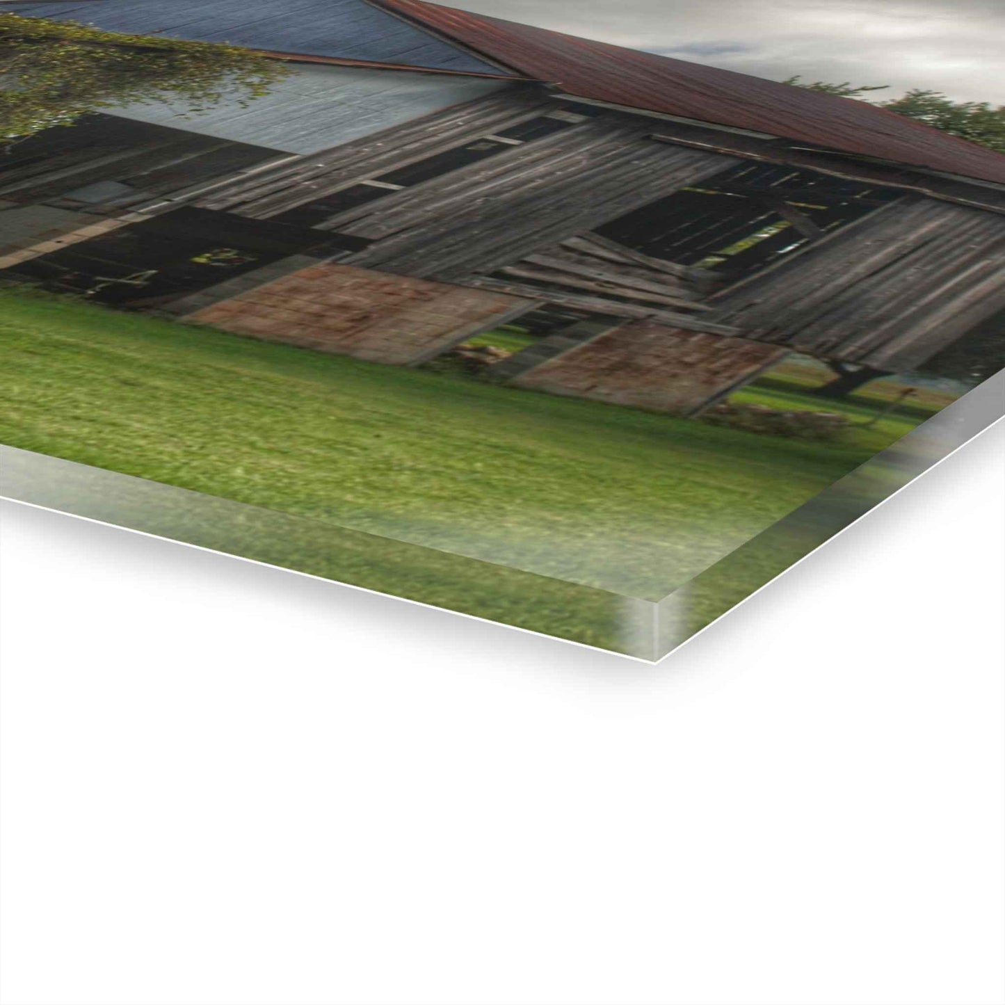 U R There Photography Pergola Barn Rustic Farmhouse Acrylic Wall Print