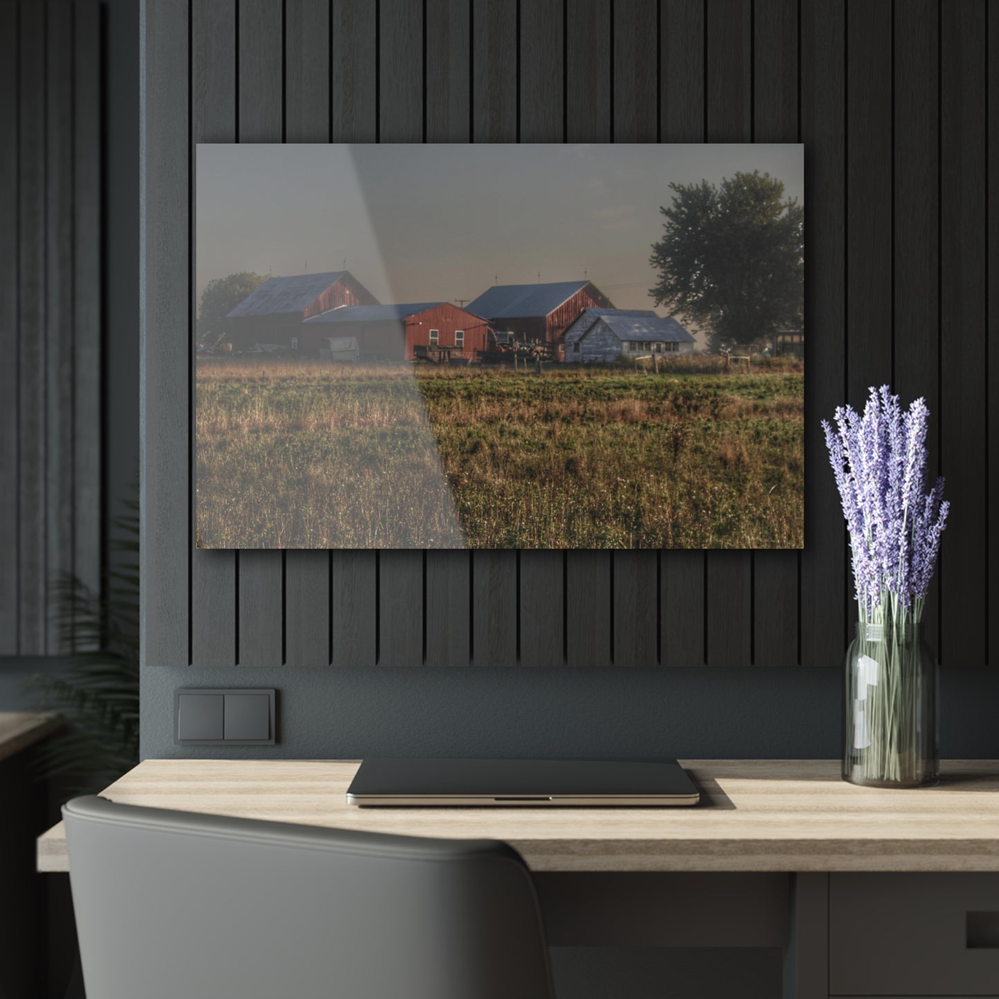 U R There Photography Shaw Road Farm Rustic Farmhouse Acrylic Wall Print