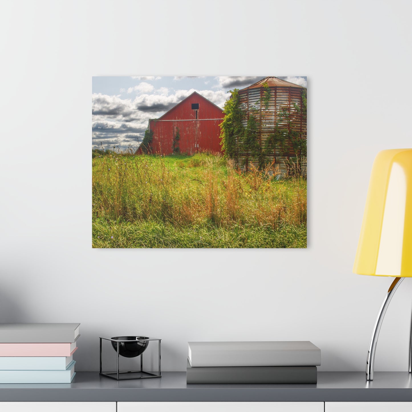 U R There Photography Roadside Relics Rustic Farmhouse Acrylic Wall Print