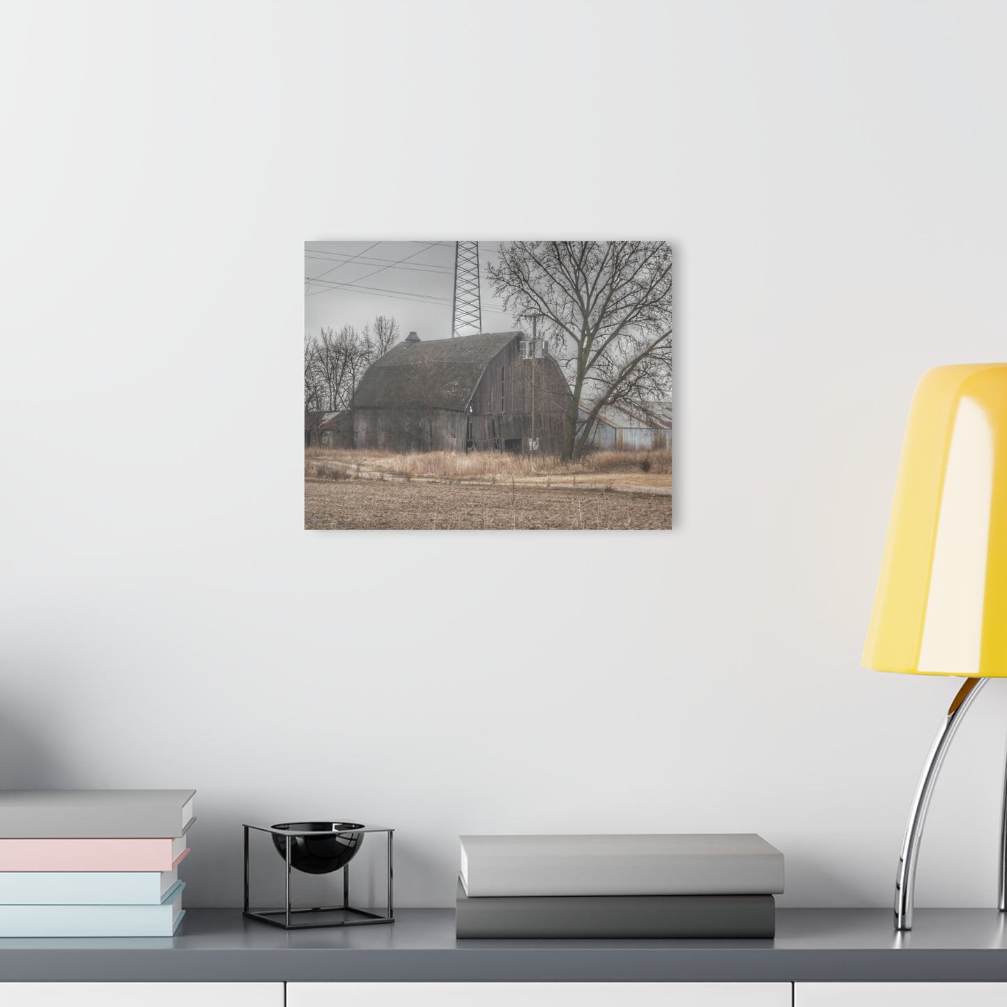 U R There Photography Barnes Road End of Days Rustic Farmhouse Acrylic Wall Print