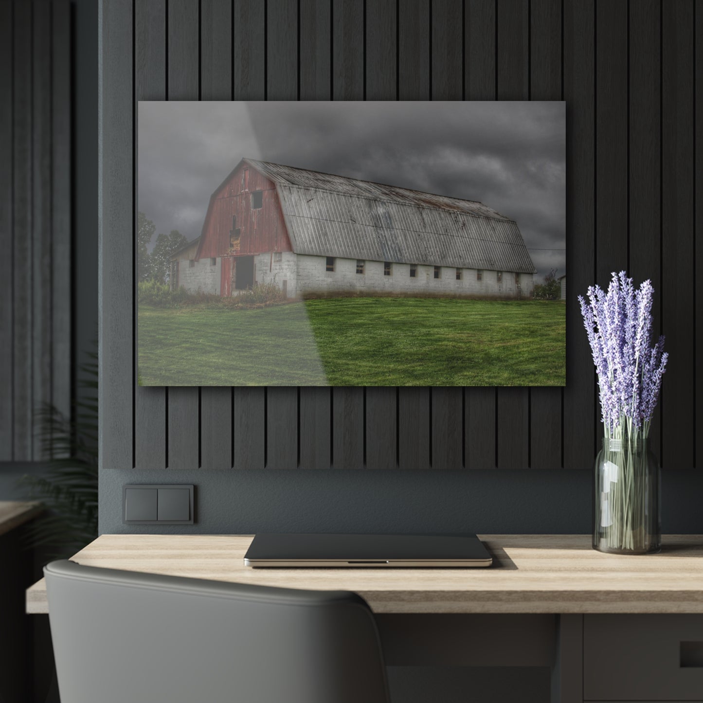 U R There Photography Peters Red Appaloosa II Rustic Farmhouse Acrylic Wall Print
