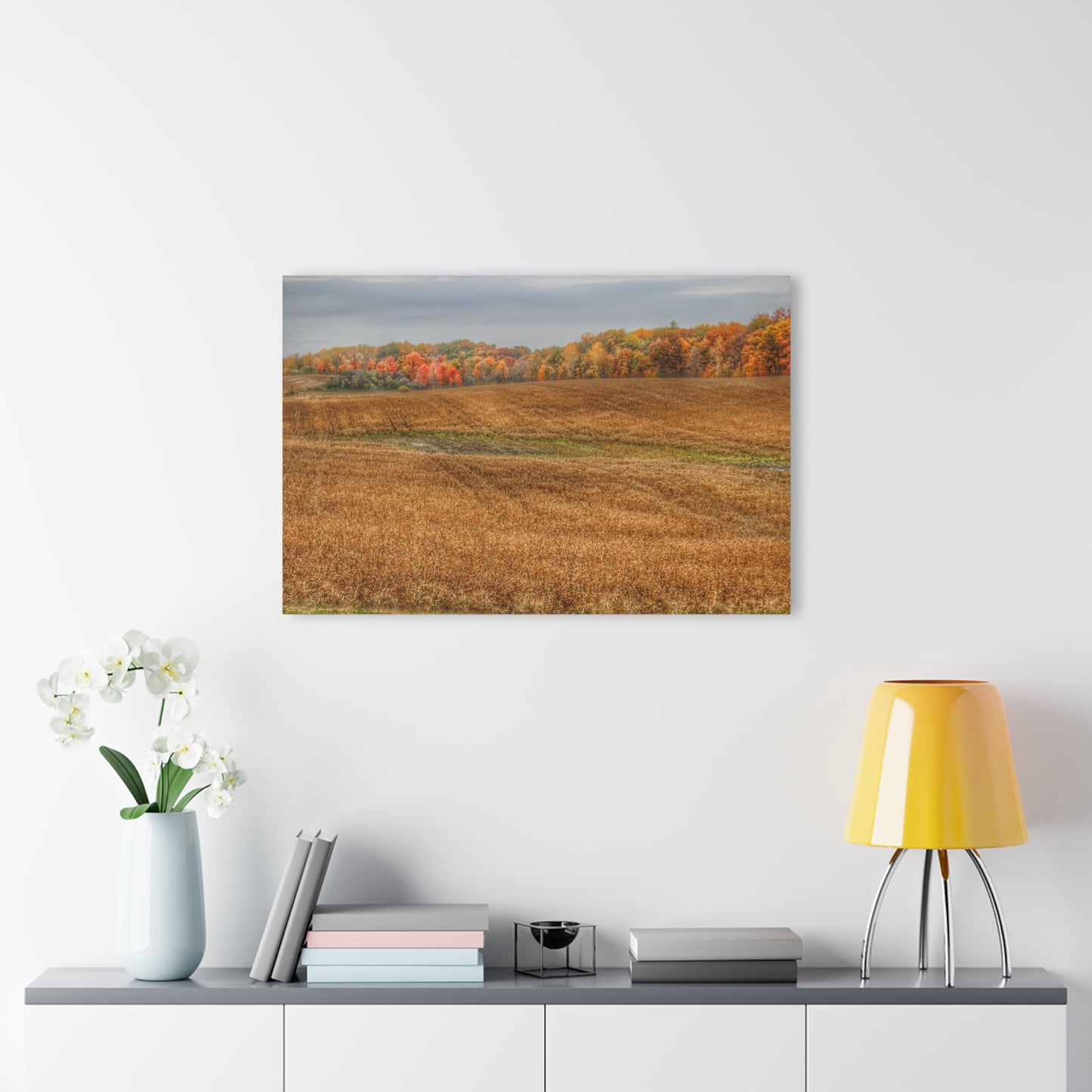 U R There Photography Colors of Fall on Lippincott Road Rustic Farmhouse Acrylic Wall Print