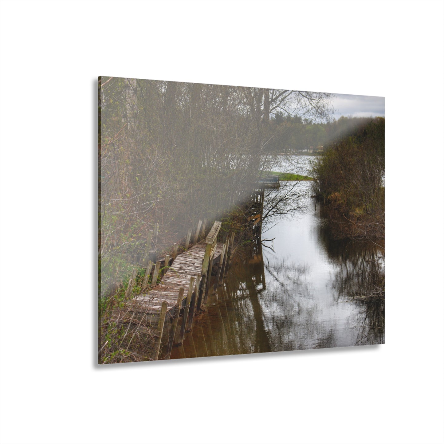 U R There Photography Private Pathways Rustic Farmhouse Acrylic Wall Print