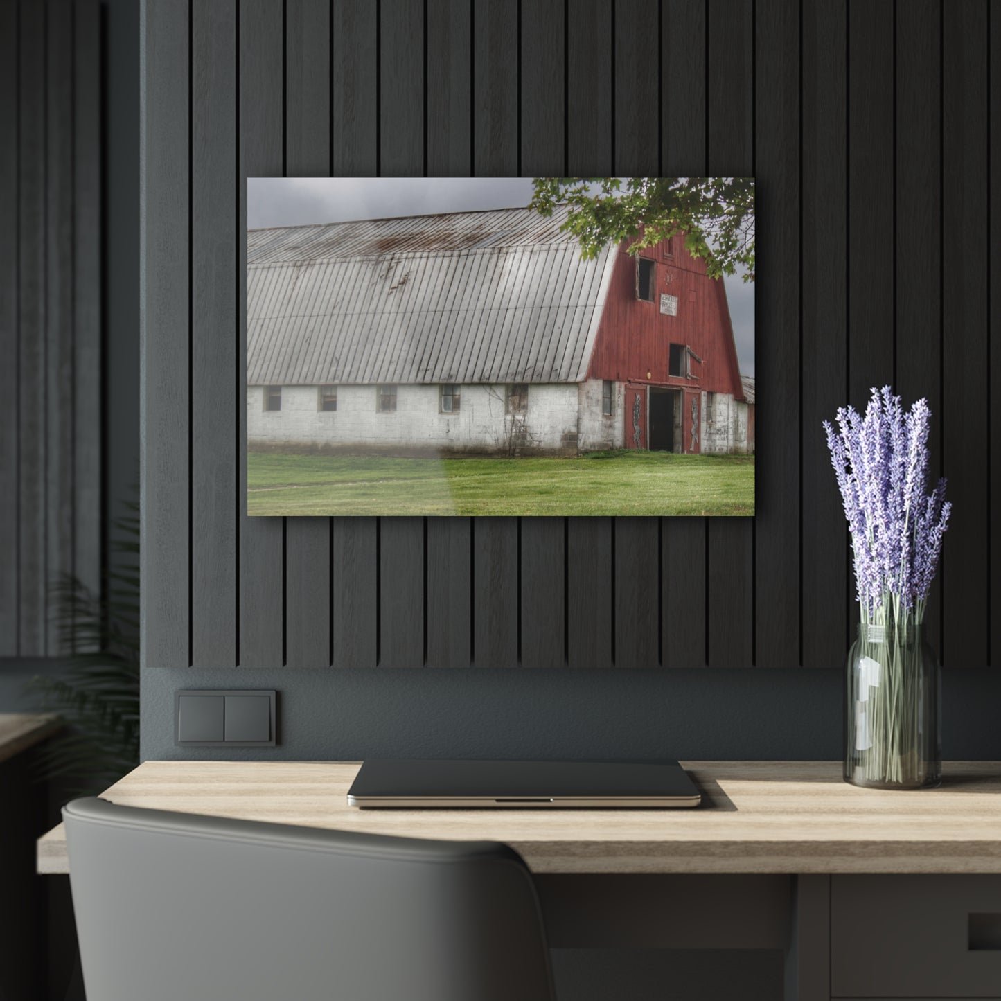 U R There Photography Peters Red Appaloosa III Rustic Farmhouse Acrylic Wall Print