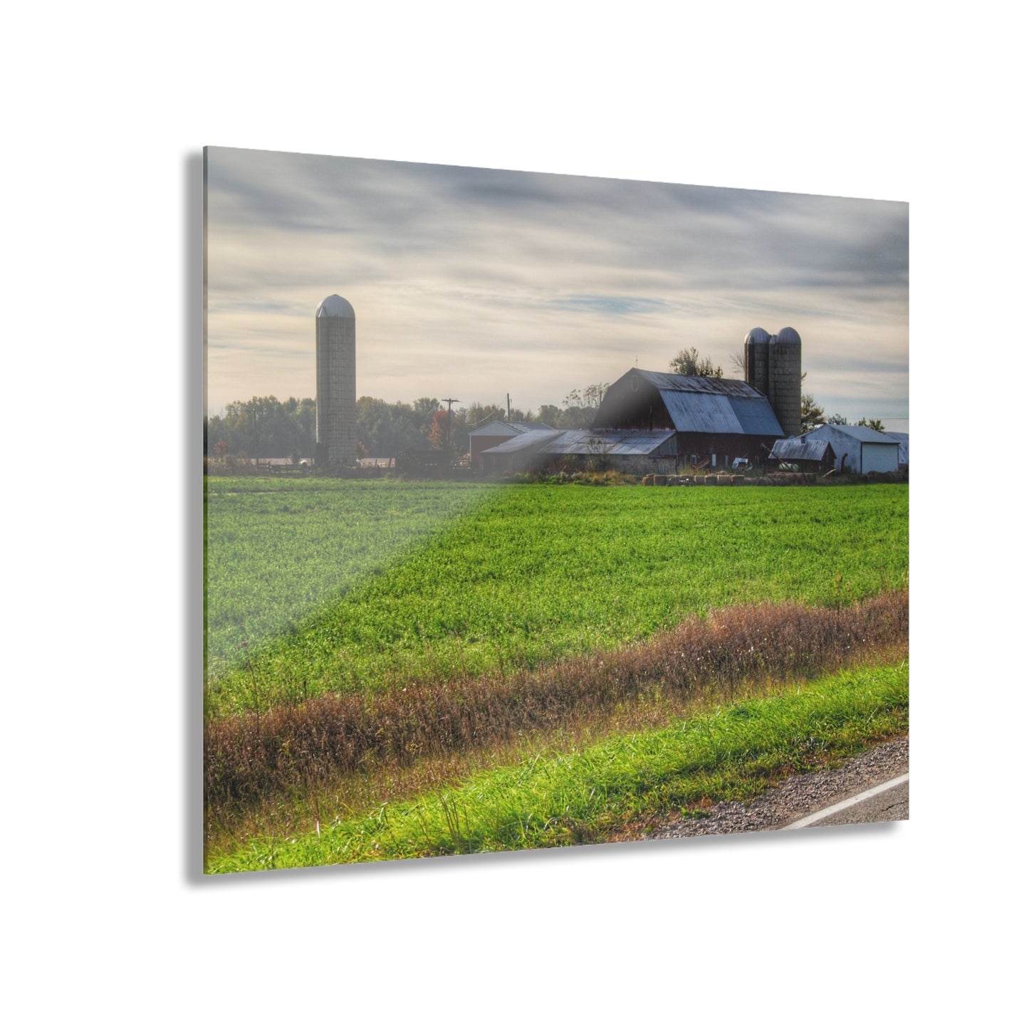 U R There Photography Shepard Road Farm I Rustic Farmhouse Acrylic Wall Print