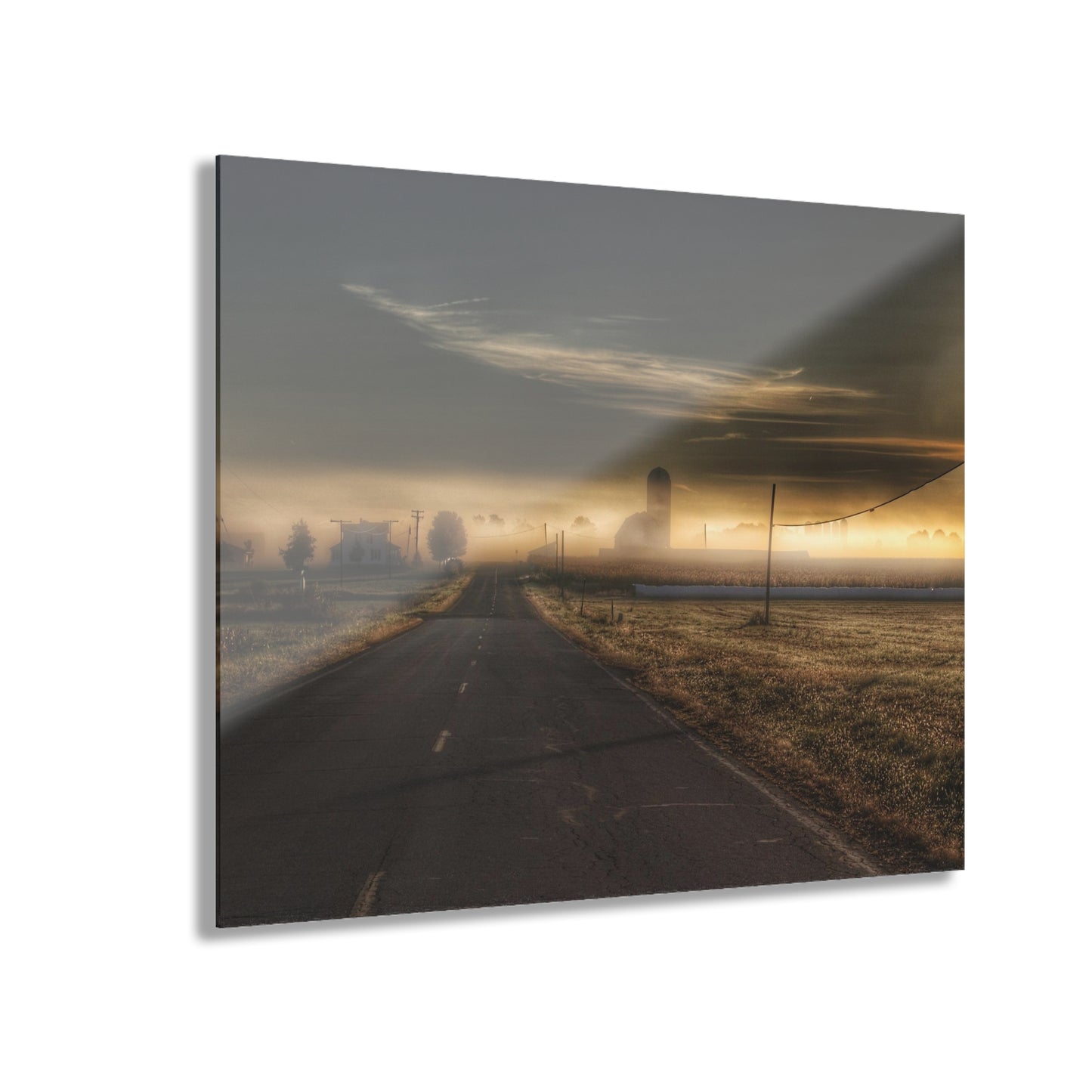 U R There Photography By Dawns Early Light Rustic Farmhouse Acrylic Wall Print