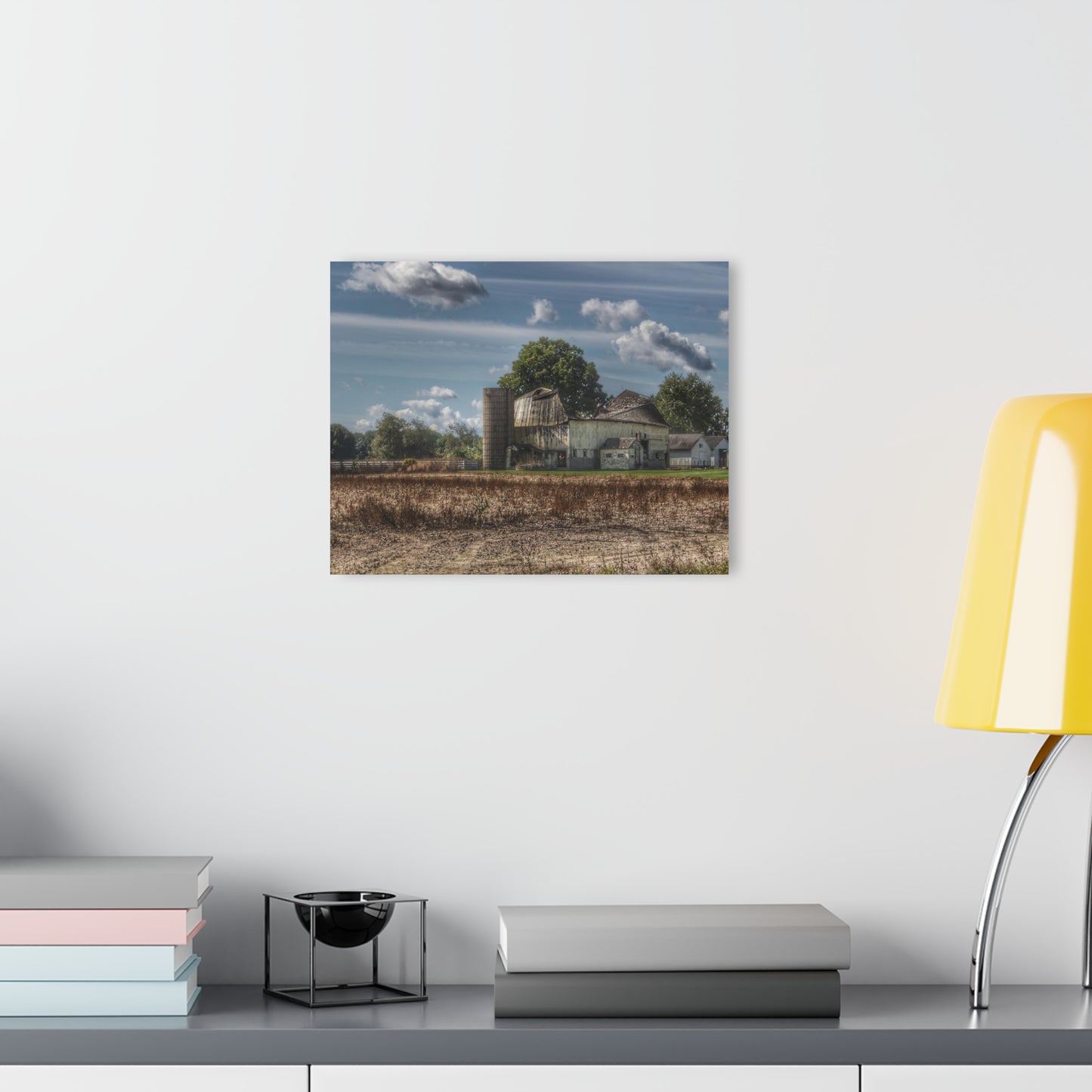 U R There Photography Sutton Road End of Days Rustic Farmhouse Acrylic Wall Print