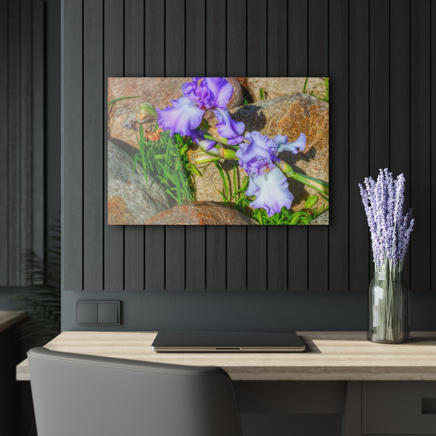 U R There Photography Saint Hugos Iris Rustic Farmhouse Acrylic Wall Print