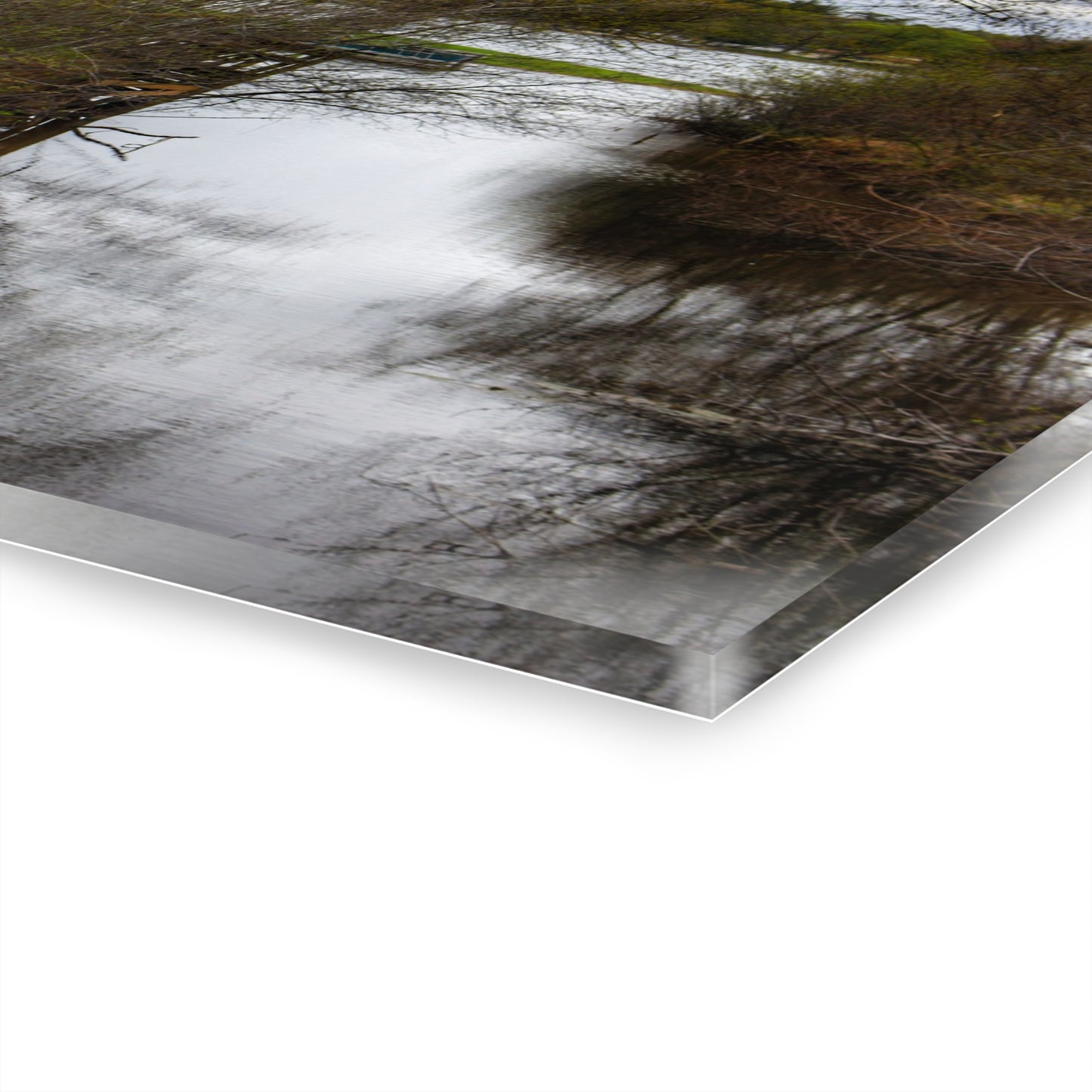 U R There Photography Private Pathways Rustic Farmhouse Acrylic Wall Print