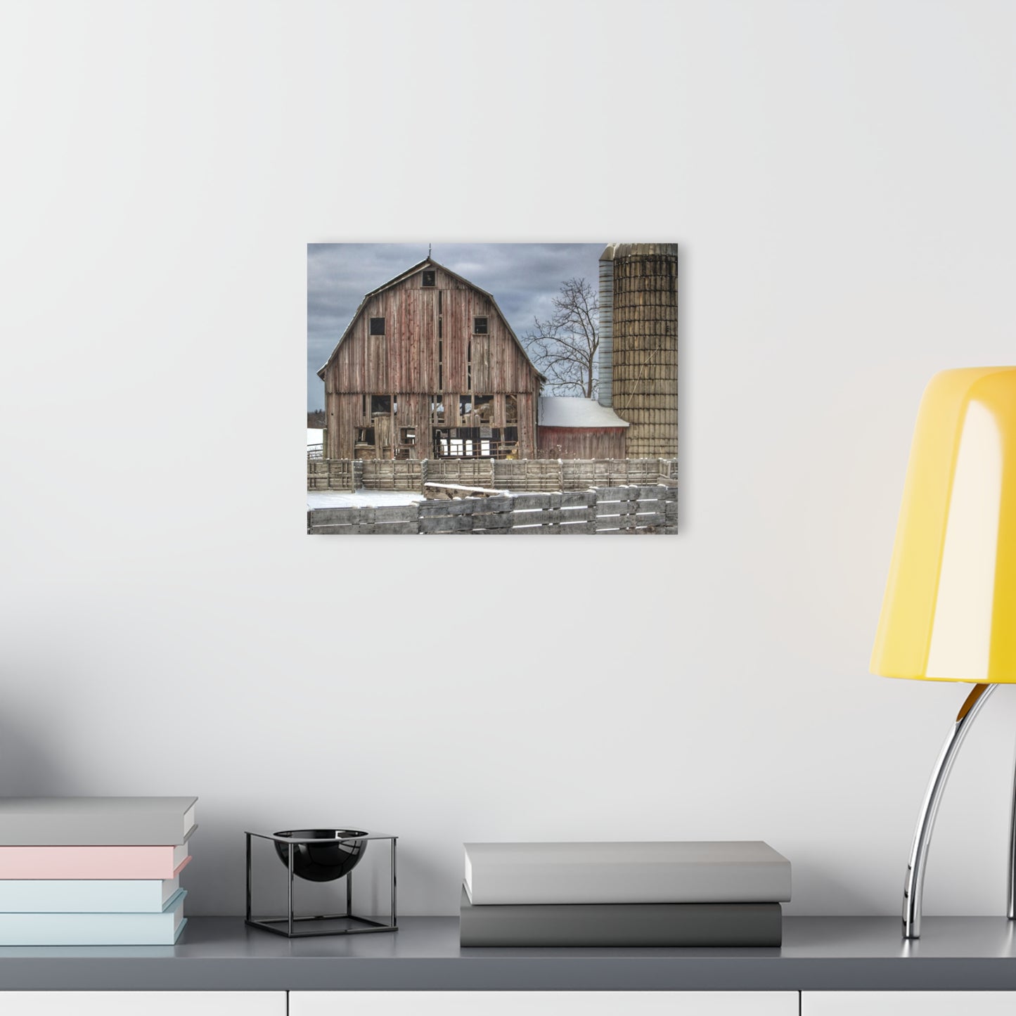 U R There Photography Old Marathon Rustic Farmhouse Acrylic Wall Print