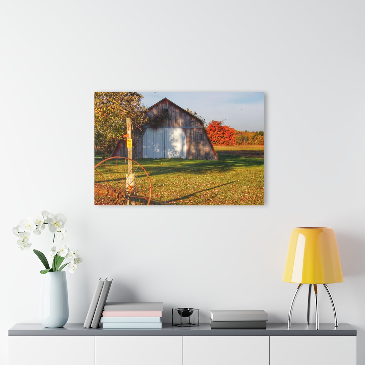 U R There Photography Cade Road Quonset Rustic Farmhouse Acrylic Wall Print