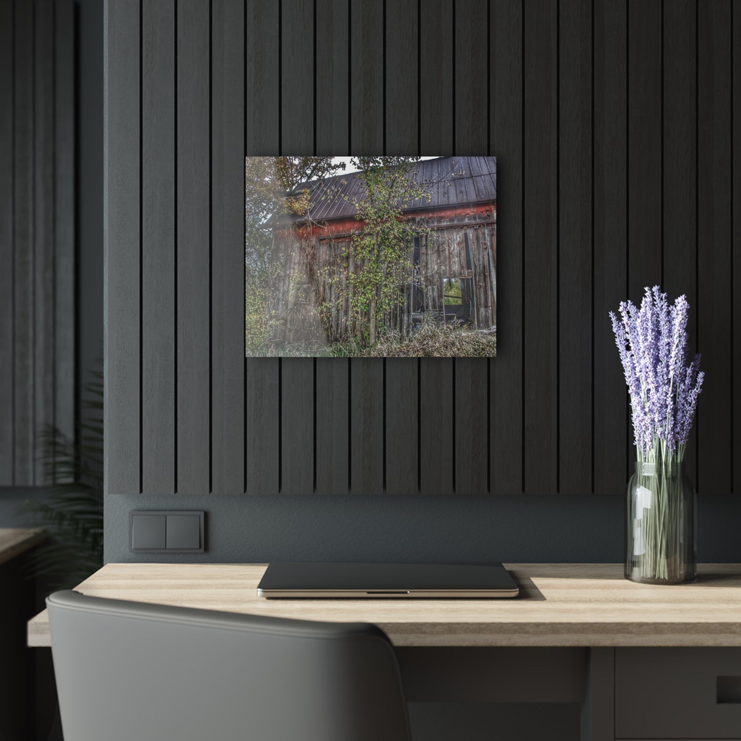 U R There Photography Annie's Barn II Rustic Farmhouse Acrylic Wall Print