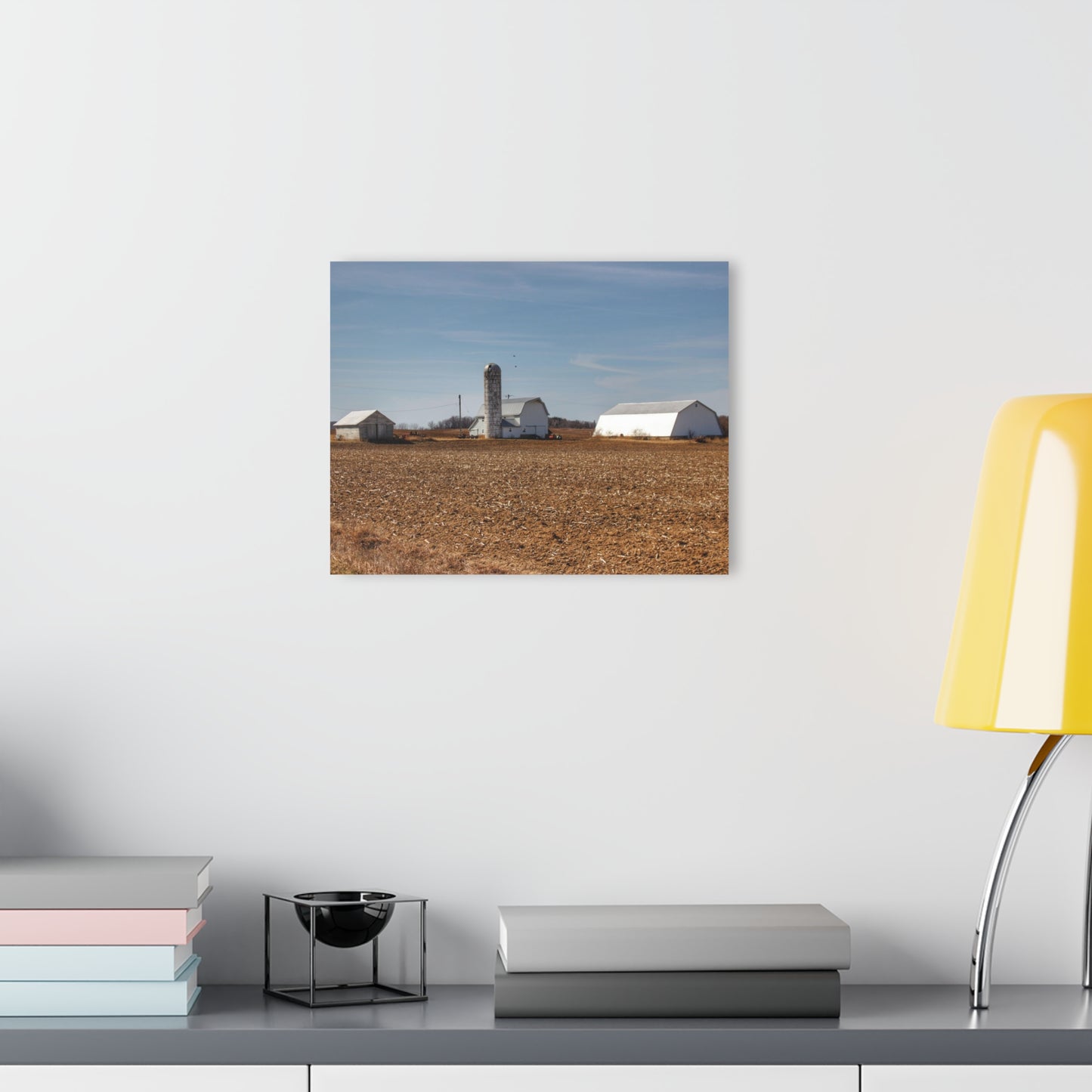 U R There Photography Colling Whites Rustic Farmhouse Acrylic Wall Print