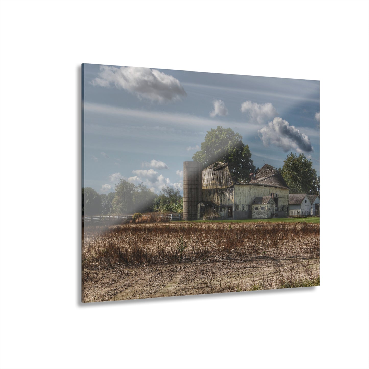 U R There Photography Sutton Road End of Days Rustic Farmhouse Acrylic Wall Print