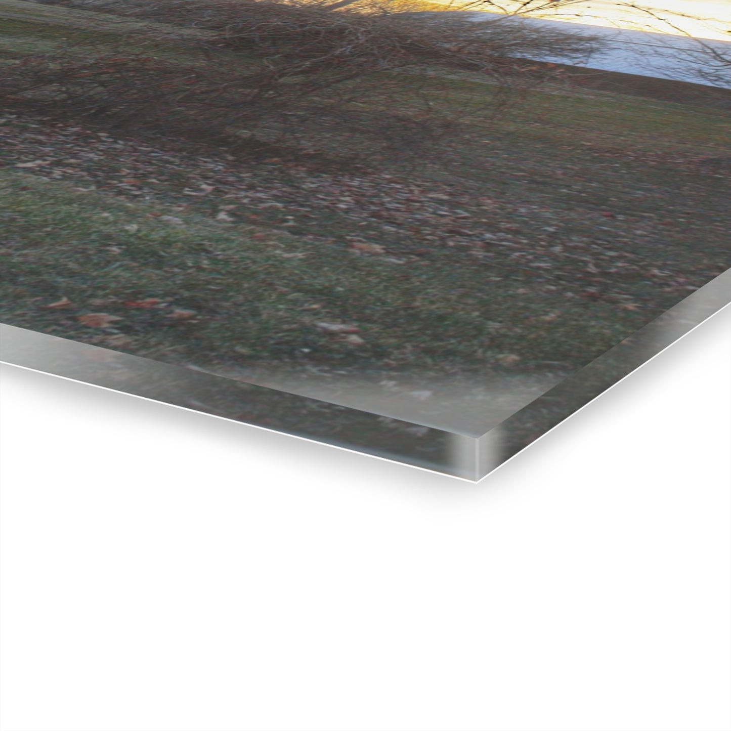 U R There Photography Ortonville Red Rustic Farmhouse Acrylic Wall Print