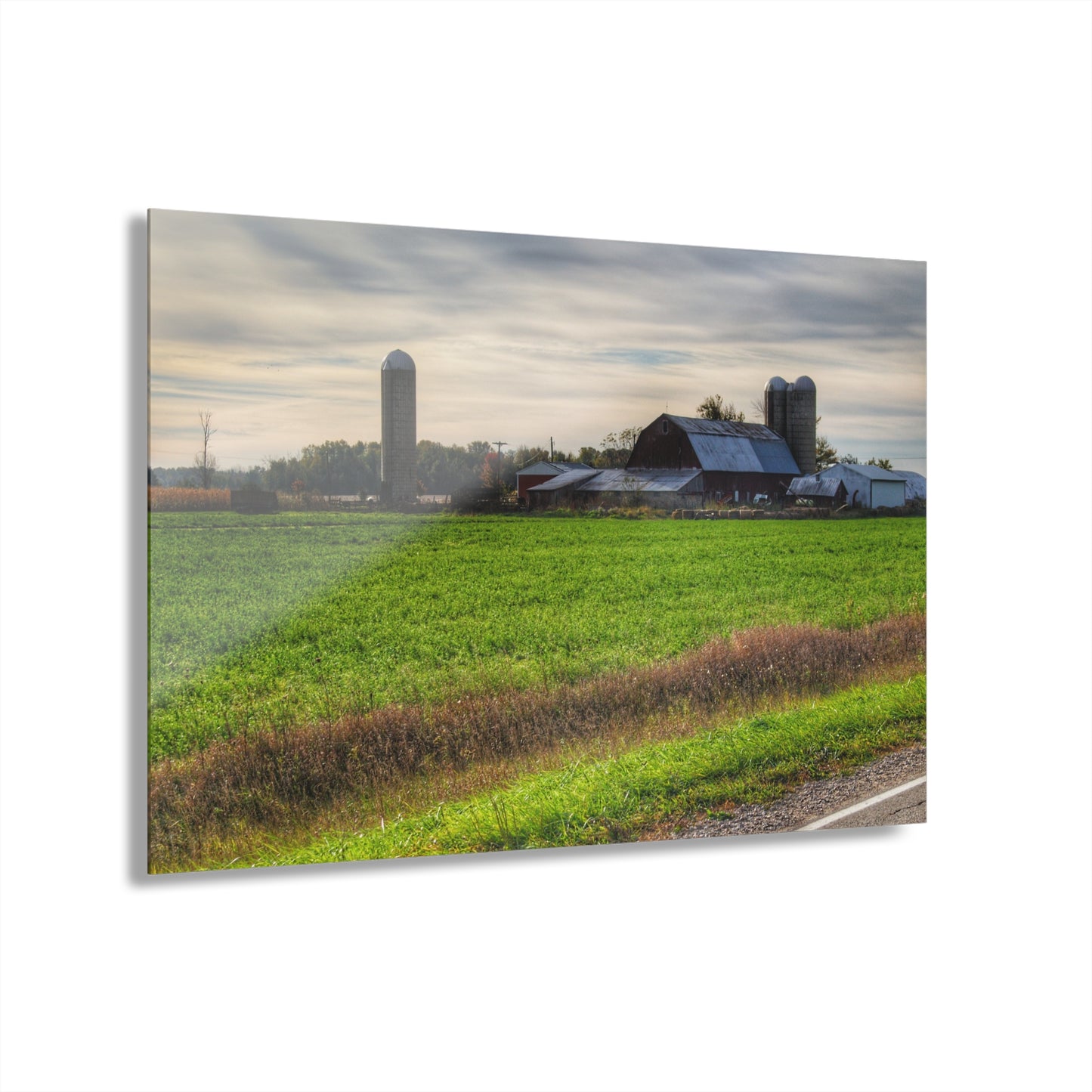 U R There Photography Shepard Road Farm I Rustic Farmhouse Acrylic Wall Print