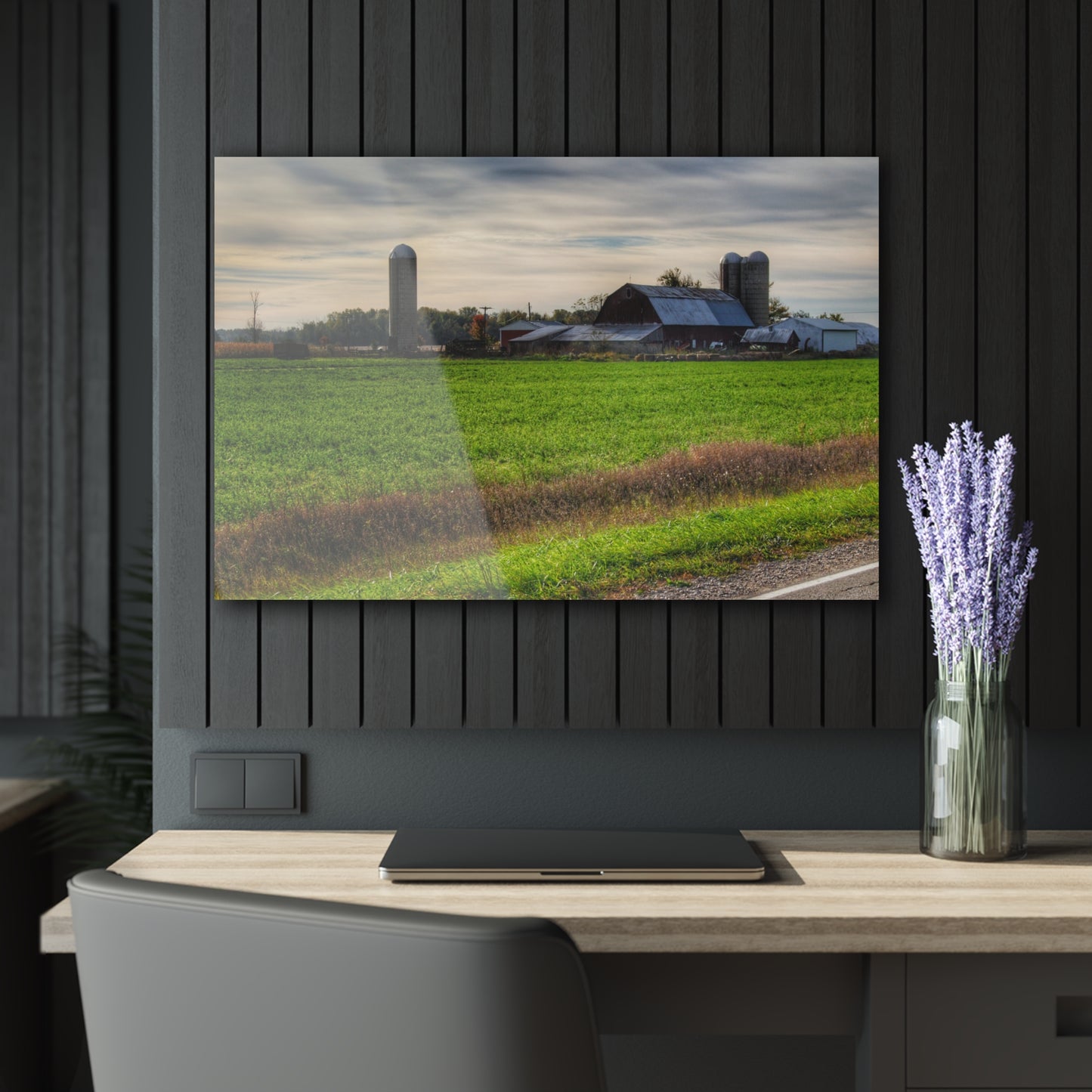 U R There Photography Shepard Road Farm I Rustic Farmhouse Acrylic Wall Print