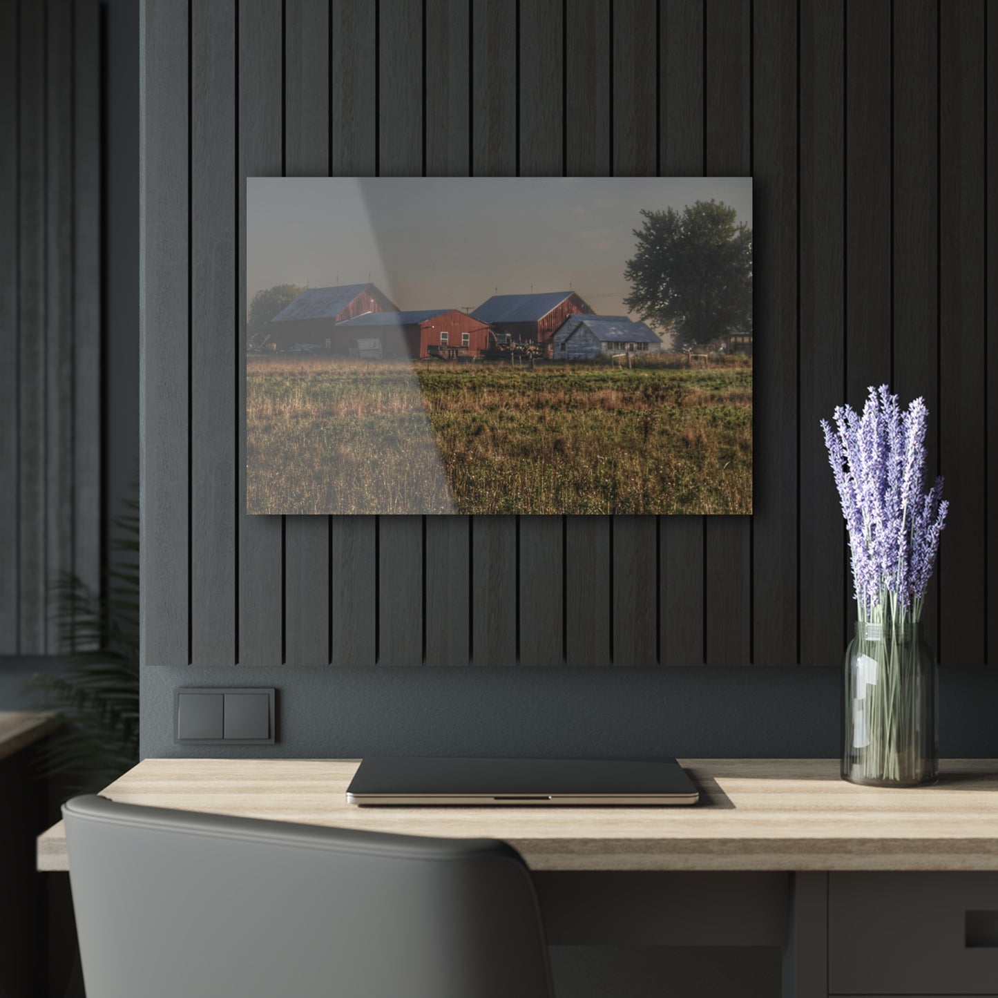U R There Photography Shaw Road Farm Rustic Farmhouse Acrylic Wall Print