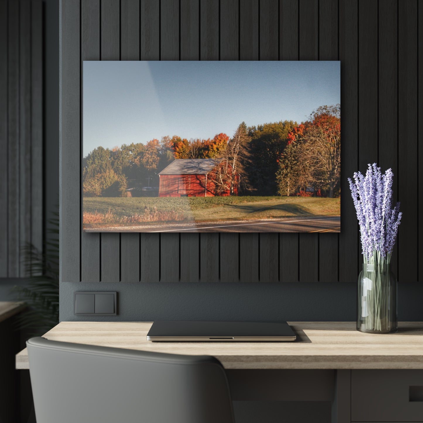 U R There Photography Tucked on Treasurer Road Rustic Farmhouse Acrylic Wall Print