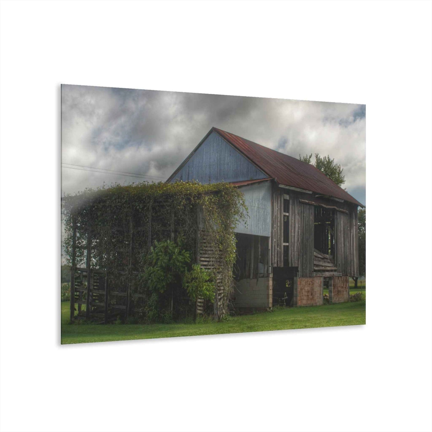 U R There Photography Pergola Barn Rustic Farmhouse Acrylic Wall Print